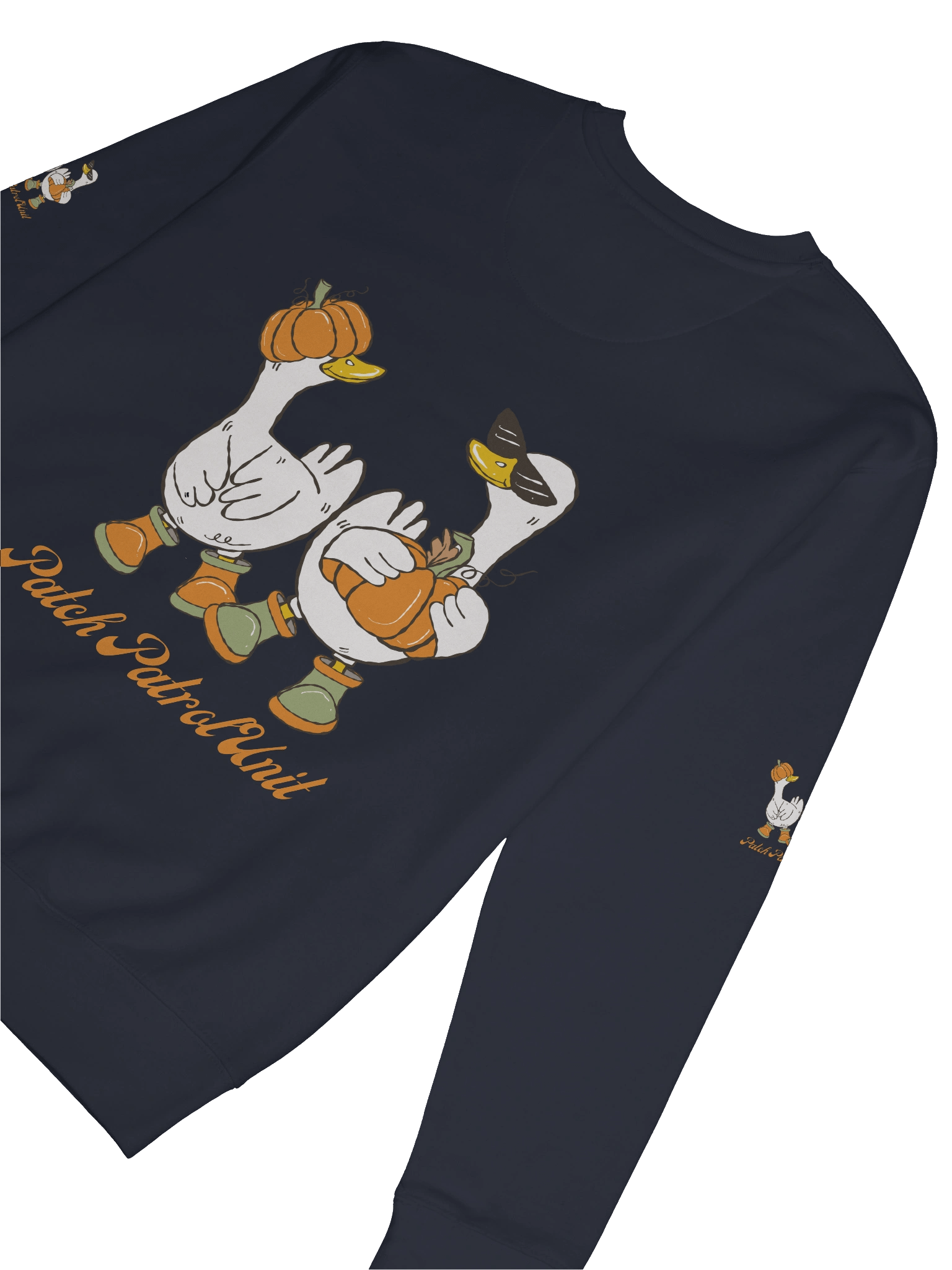 Patch Patrol Unit Pumpkin Duck Graphic Sweatshirt product image (81)