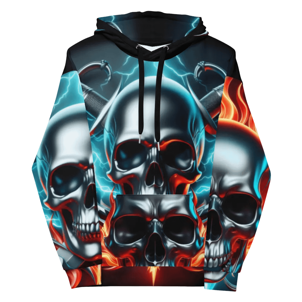 Power Surge - Unisex Skull Hoodie #36 product image (12)
