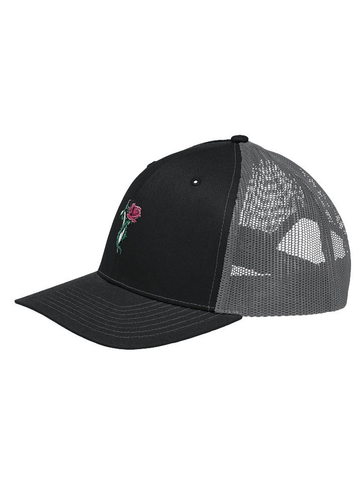 Red V-Rose Trucker Hat product image (2)