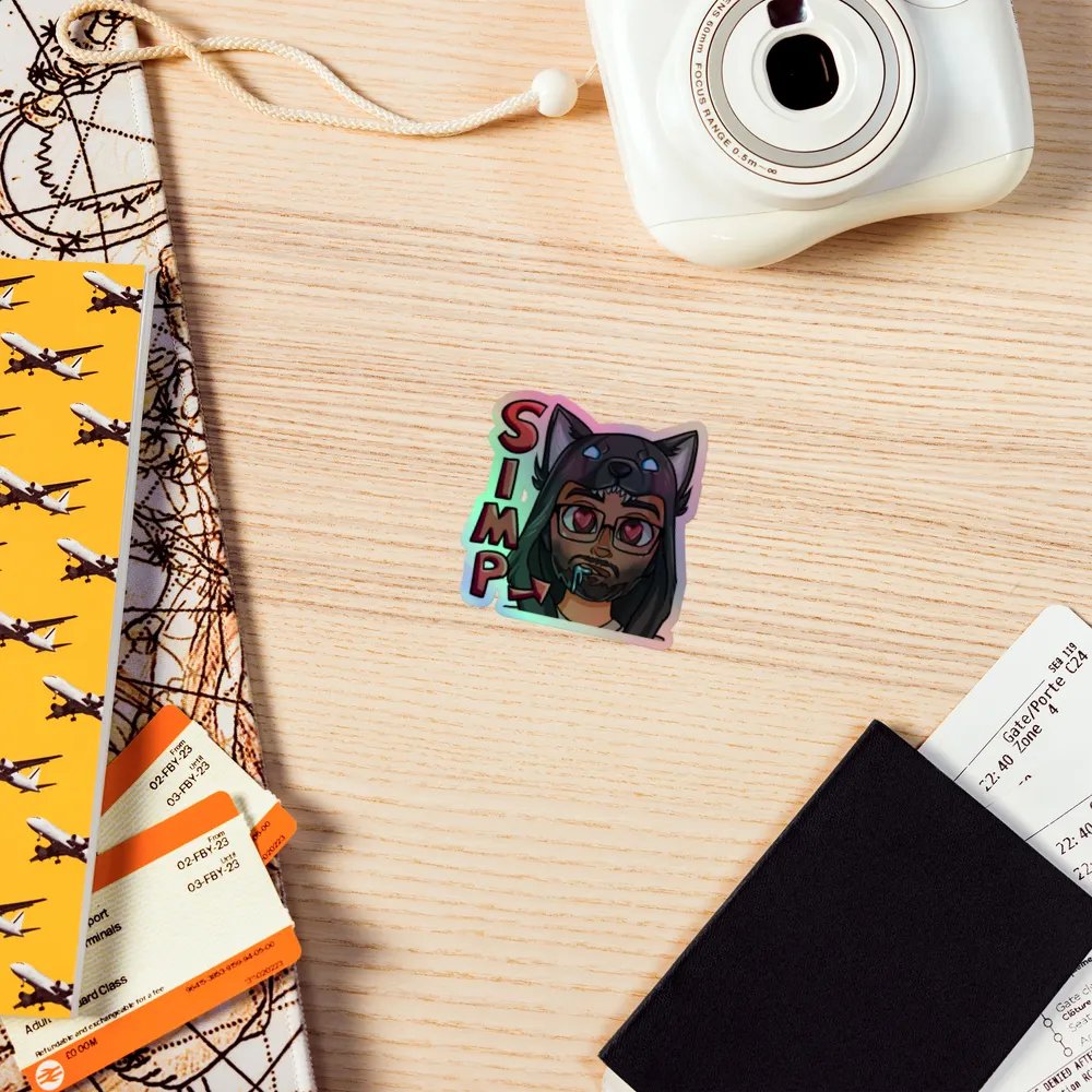 Simp Emote Sticker product image (5)