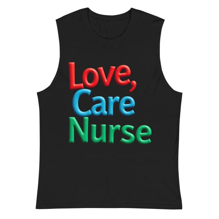 Love Care Nurse Muscle Tank product image (3)