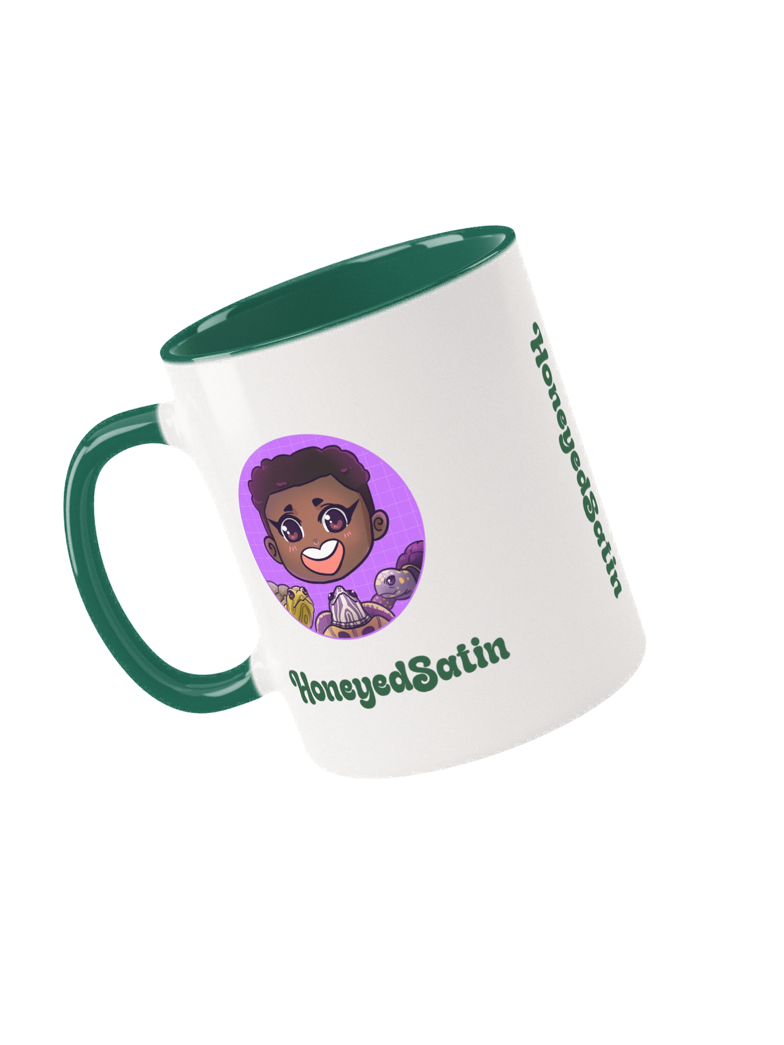 Satin's Green-Lined Ceramic Mug product image (5)