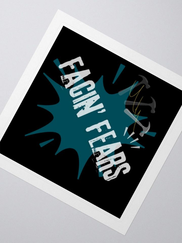 Facin' Fears Sticker product image (5)