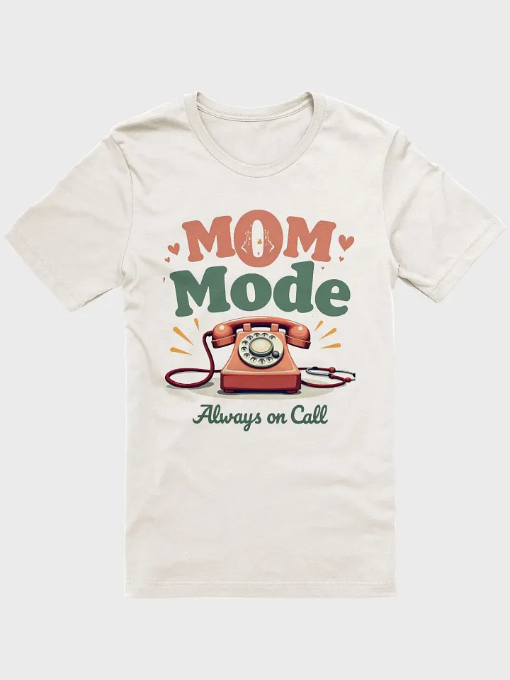Retro 'MOM Mode' Phone Call T-Shirt product image (51)