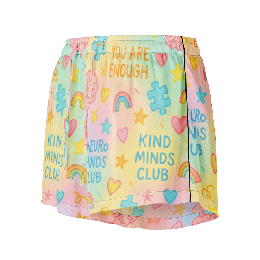 Neurospicy Vibes Pyjama Shorts product image (1)