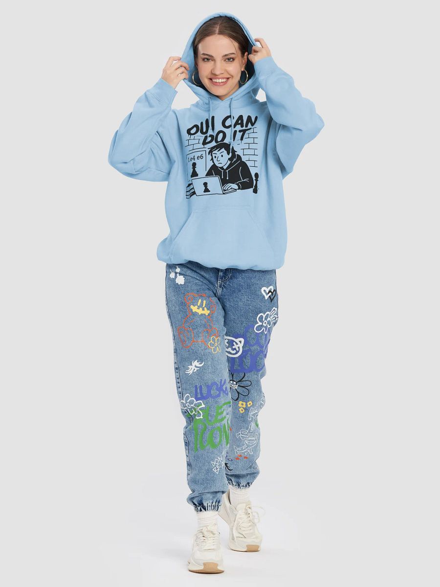 Oui Can Do It - Classic Hoodie product image (67)