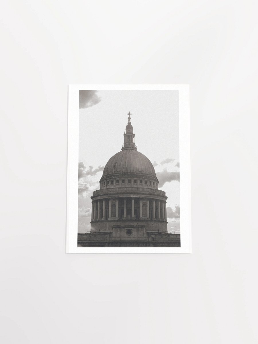 St. Paul's Dome - Black & White / Print product image (30)