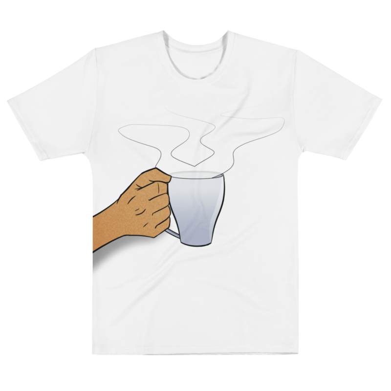 Coffee (white shirt / brown skin tone) product image (1)