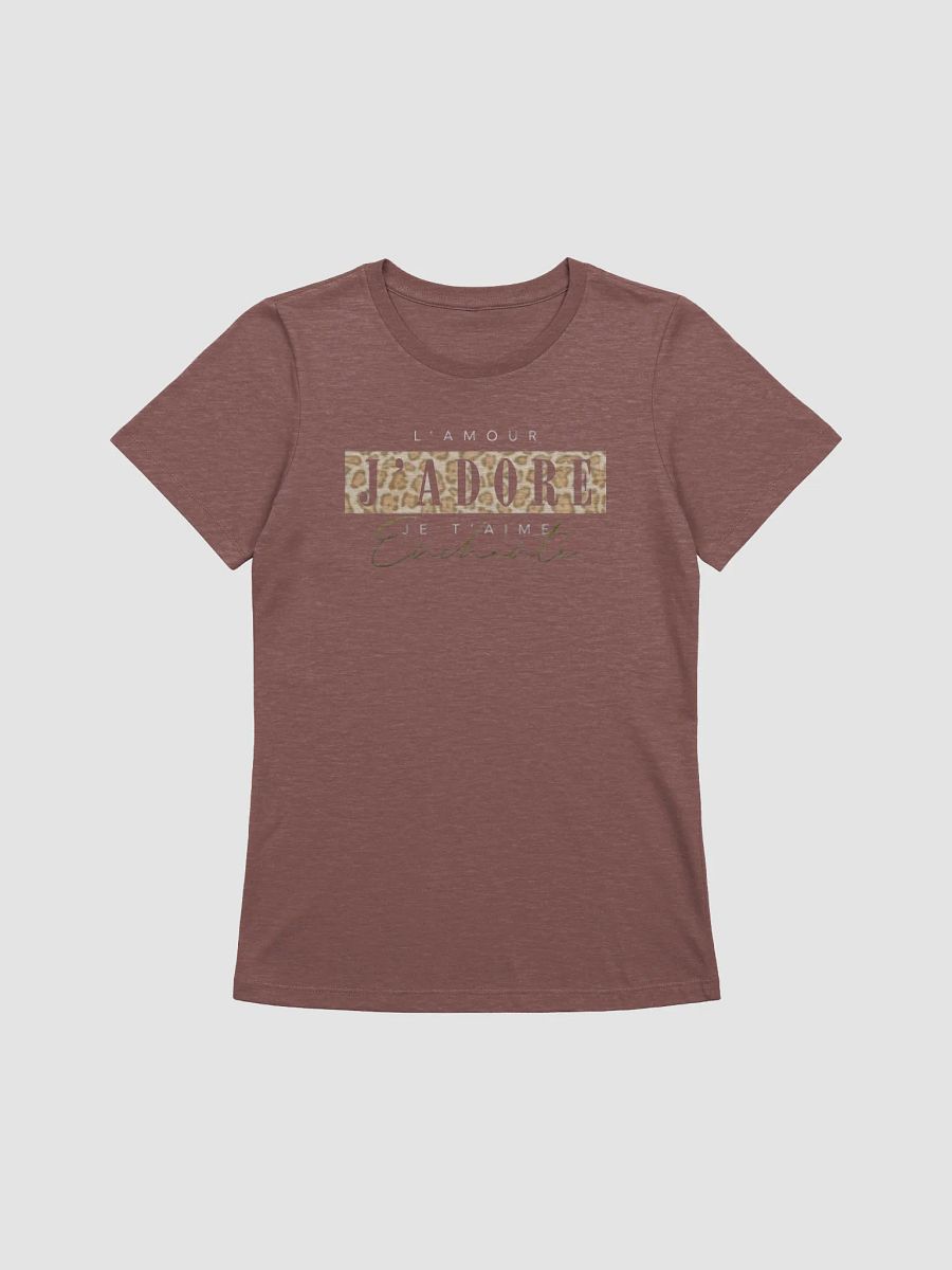 Women's Supersoft Relaxed-fit T-Shirt Adore Leopard Texture product image (10)