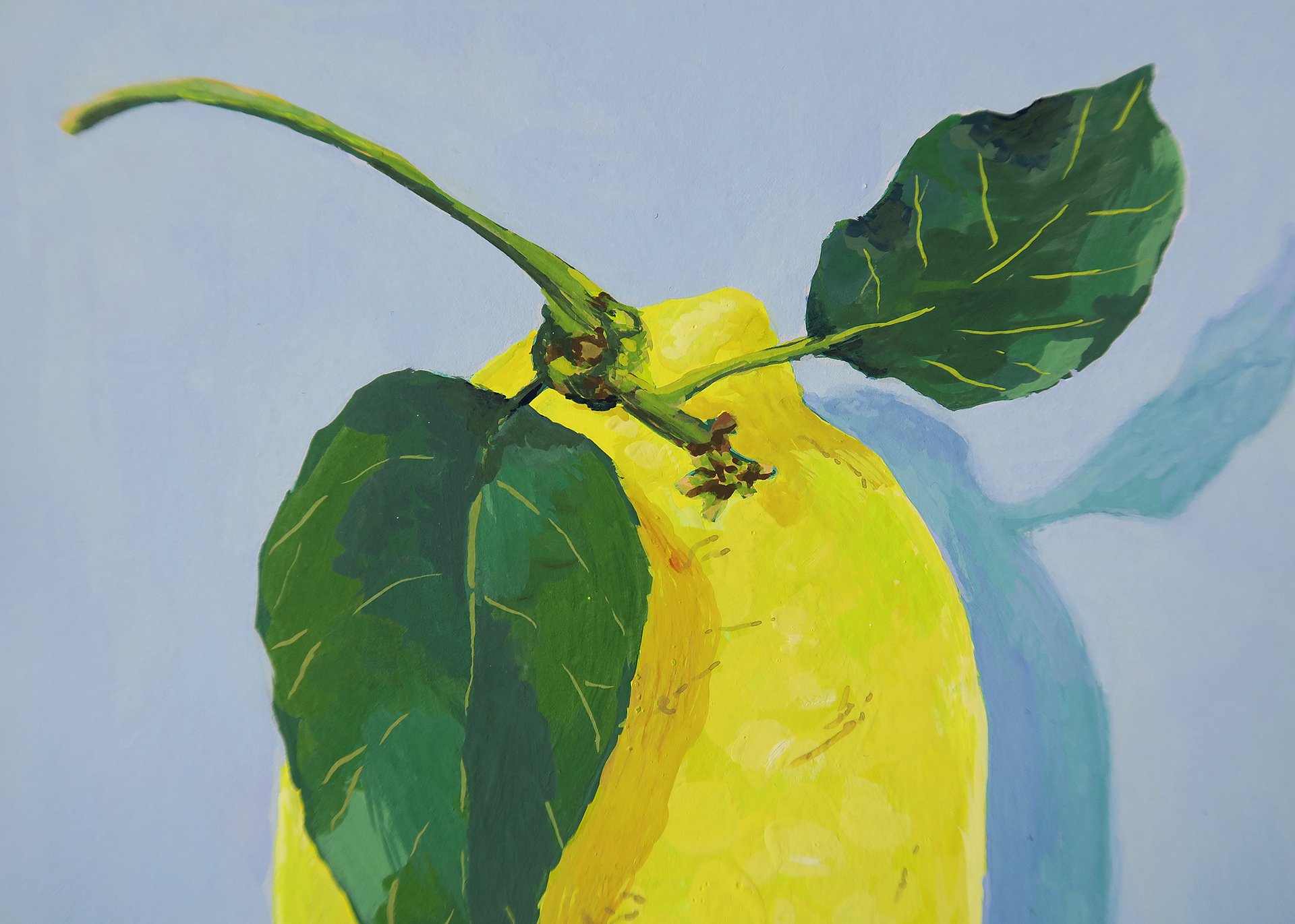 original painting : lemony lemon product image (2)