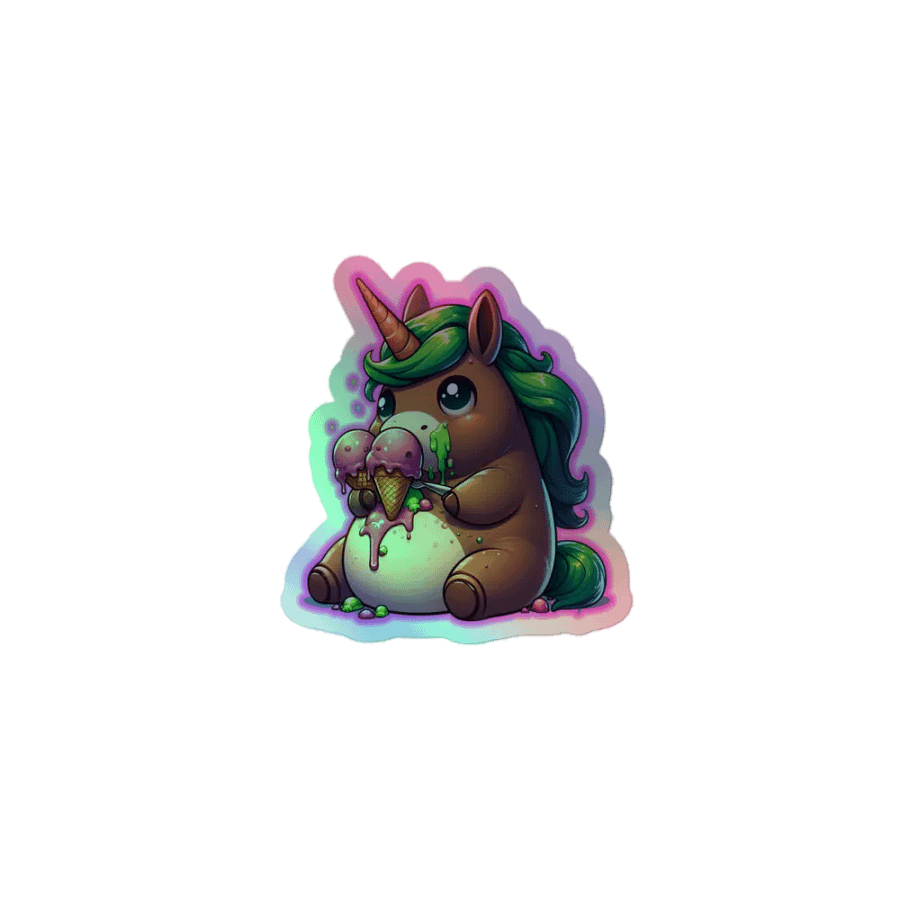 Chunky Rainbows Sticker product image (1)