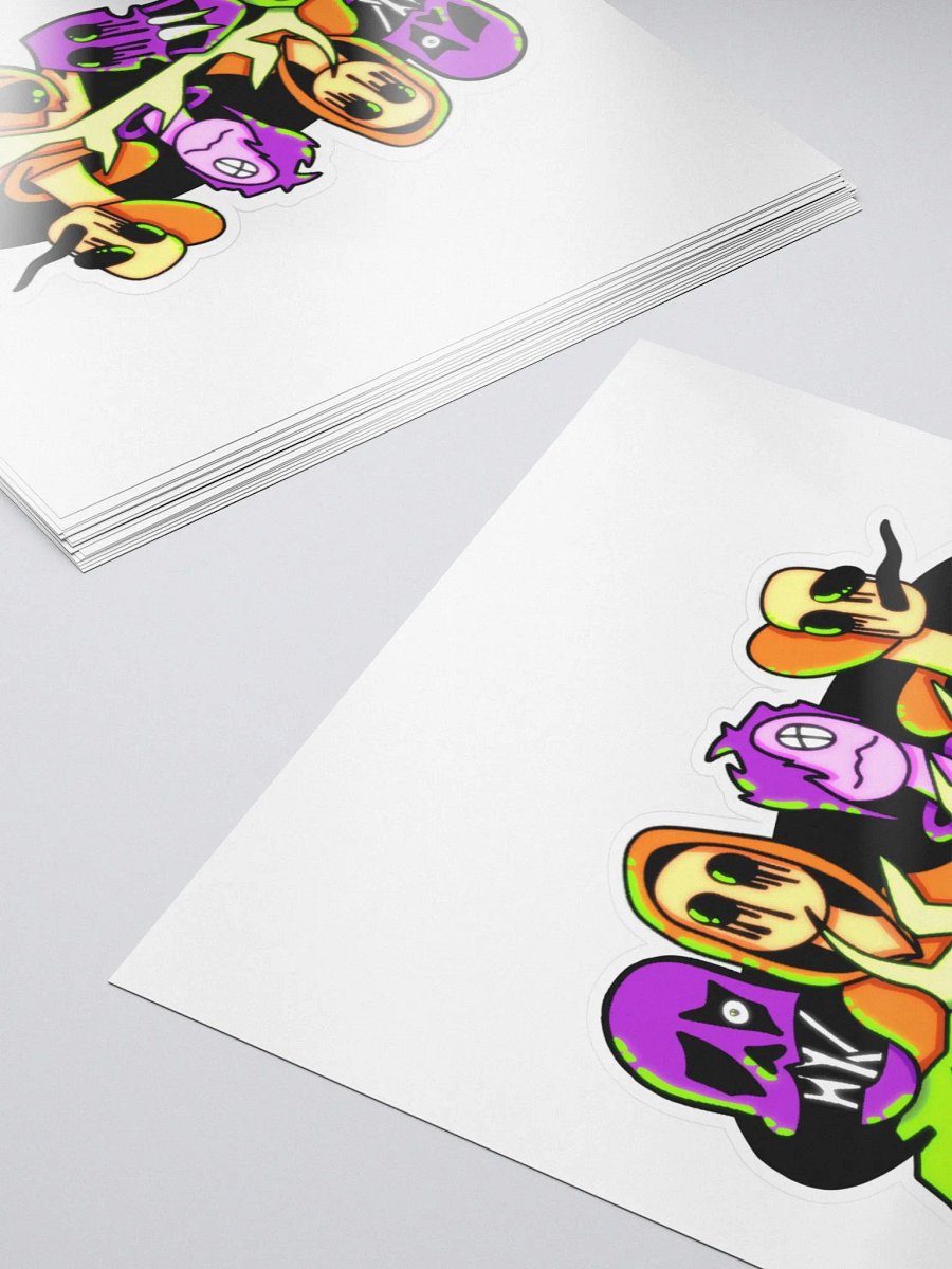 Memphis x FireBlast6 Spooky Stickers! product image (5)