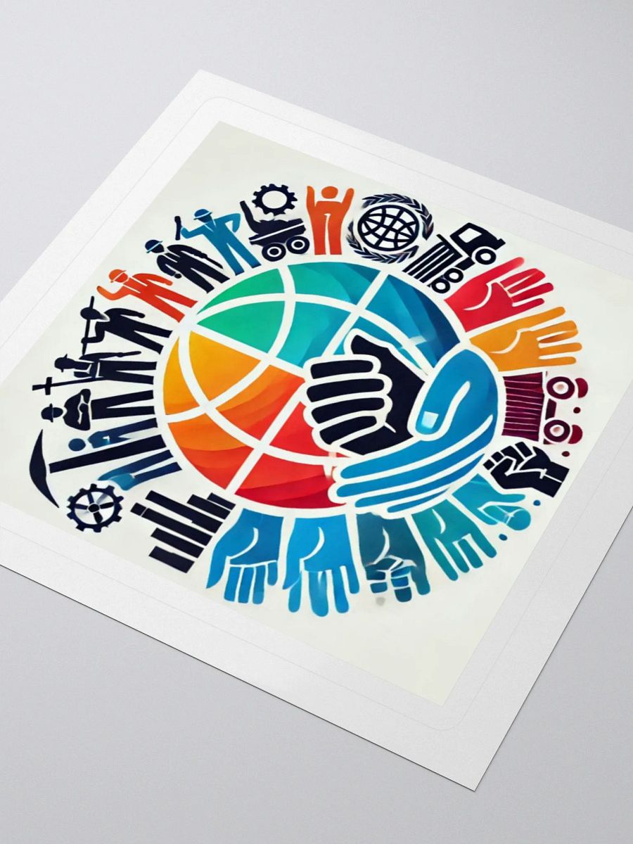 Global Harmony Kiss Cut Stickers product image (12)