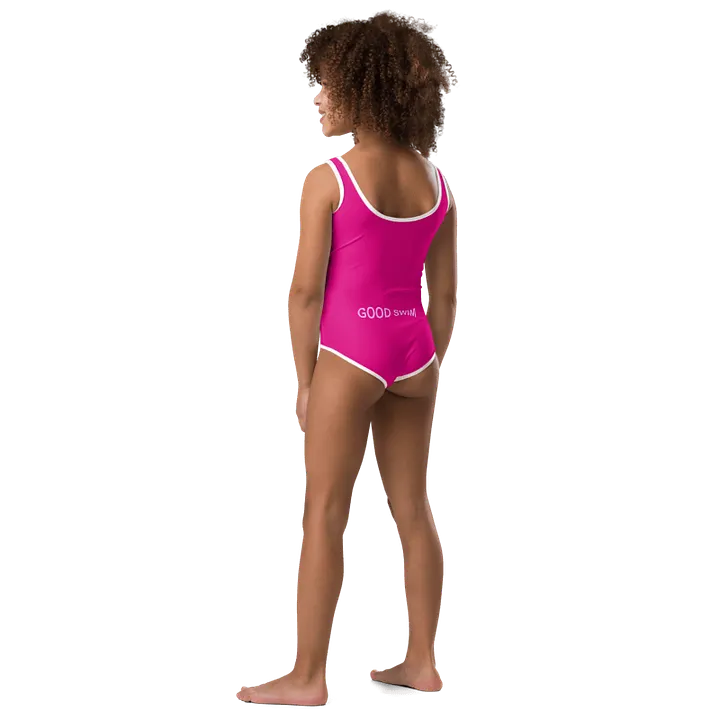 Good Swim Pink on Fuxia Kids Swimsuit product image (2)