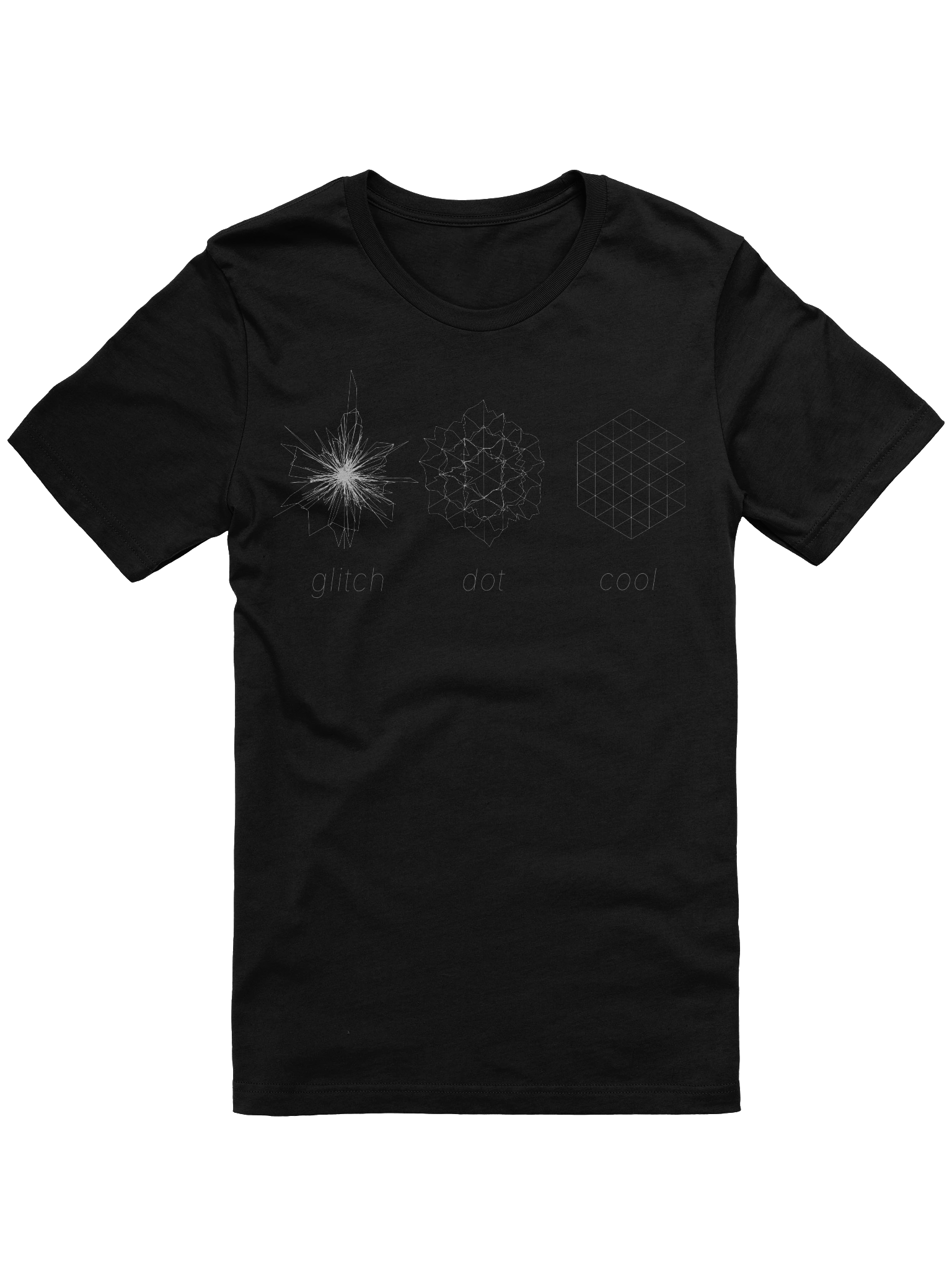 triple cube logo / black product image (1)