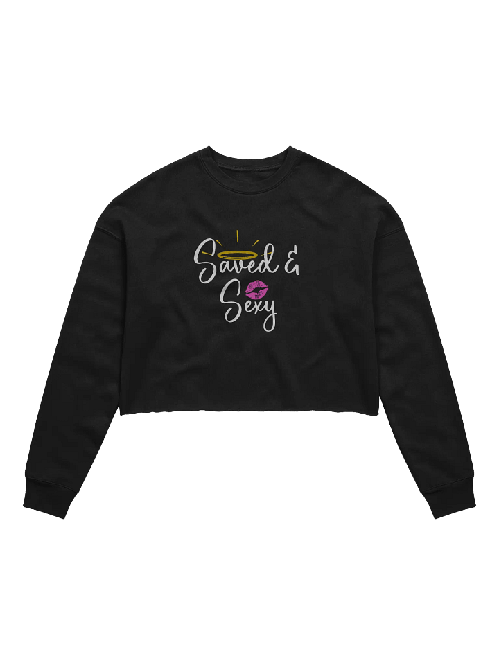 Saved & Sexy Cropped Sweater product image (13)