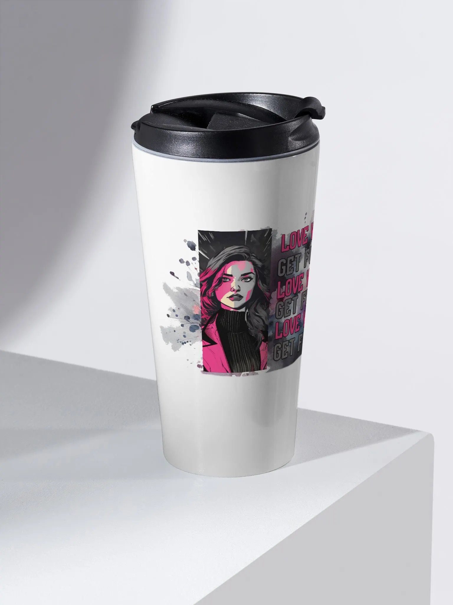 Love You, Get Fucked Travel Tumbler product image (2)