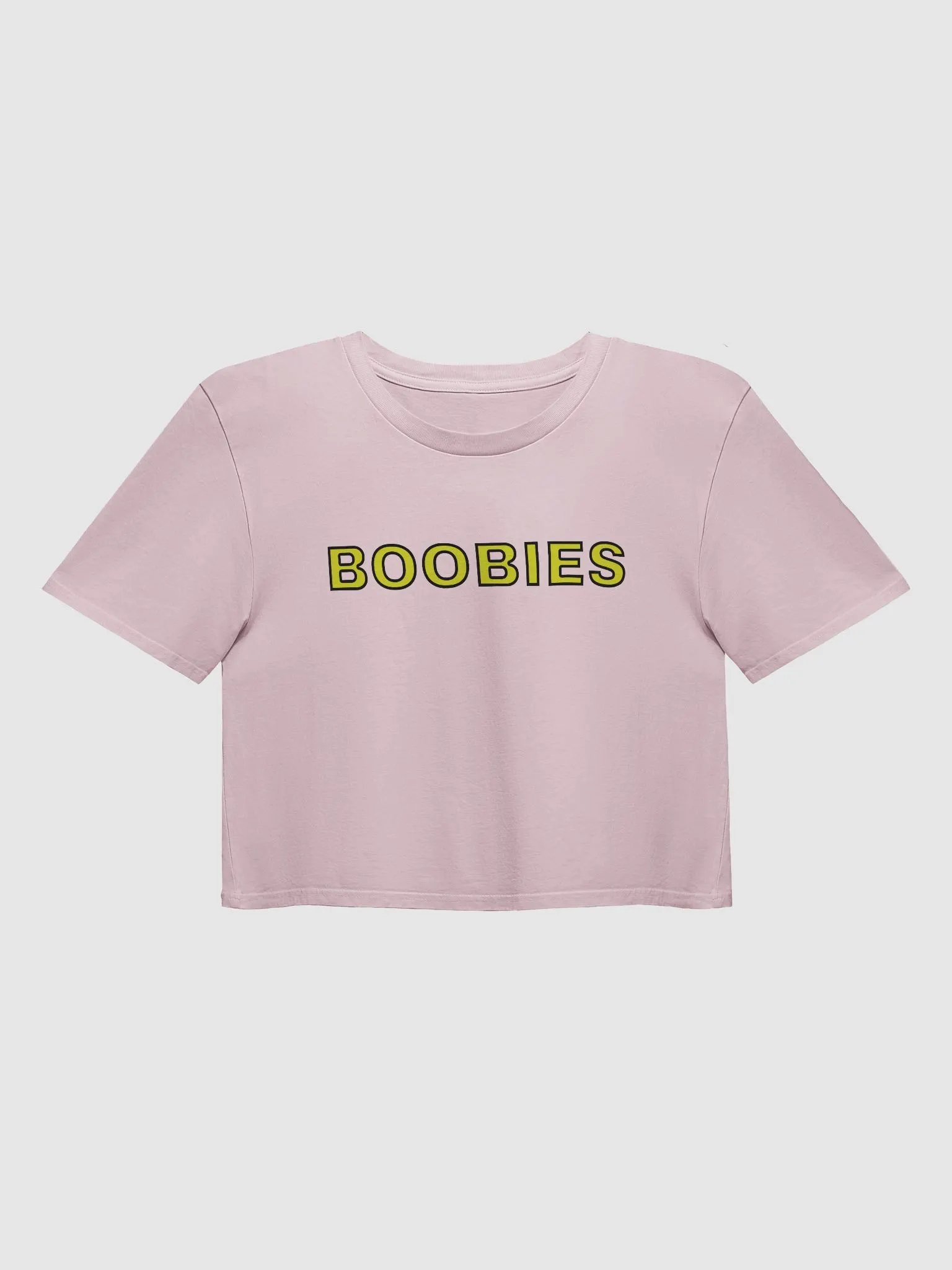 BOOBIES Crop Top product image (1)