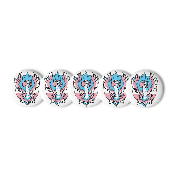 Pride Heraldry Pins: Oops! All Trans Edition product image (3)
