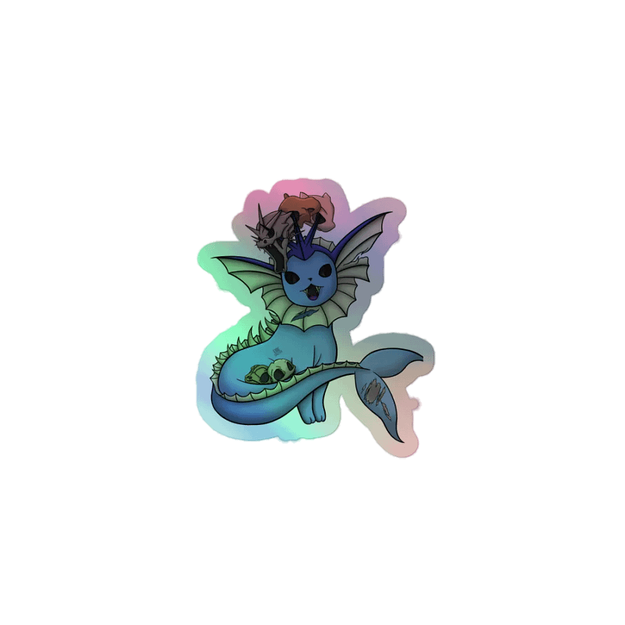 Trio Holographic Sticker product image (1)