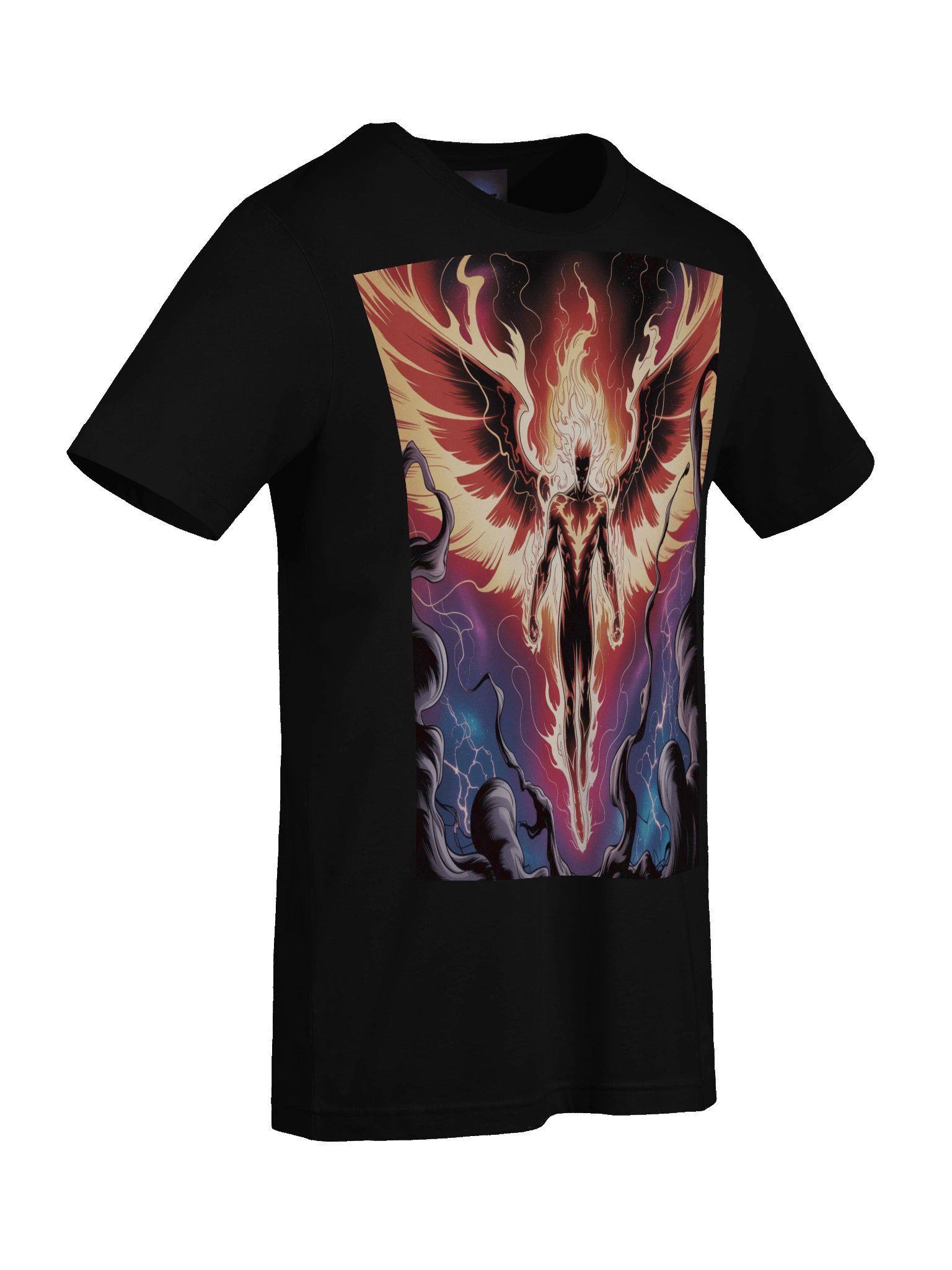 Dark Phoenix Void Rebirth Supersoft T-Shirt – Flame Wing Fury product image (9)