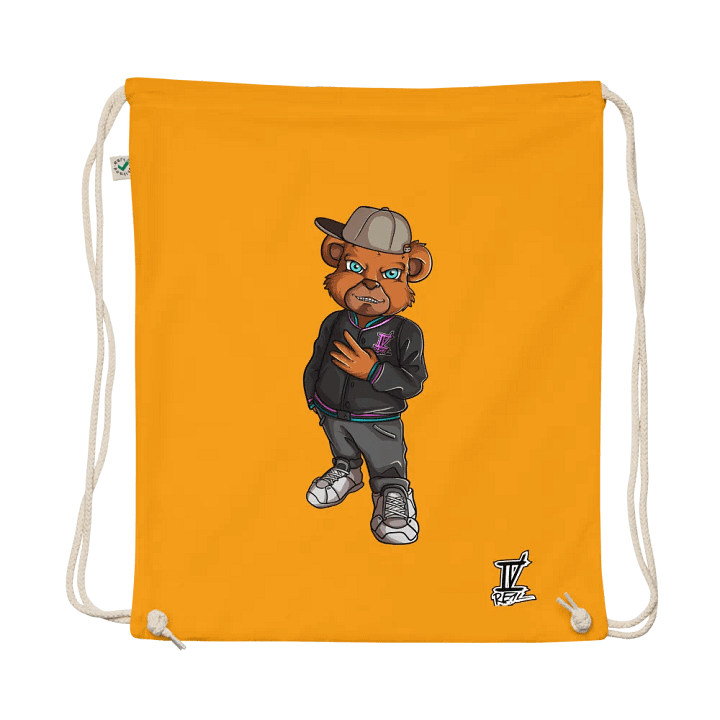 Standing Bear EarthPositive Organic Cotton Drawstring Bag product image (2)