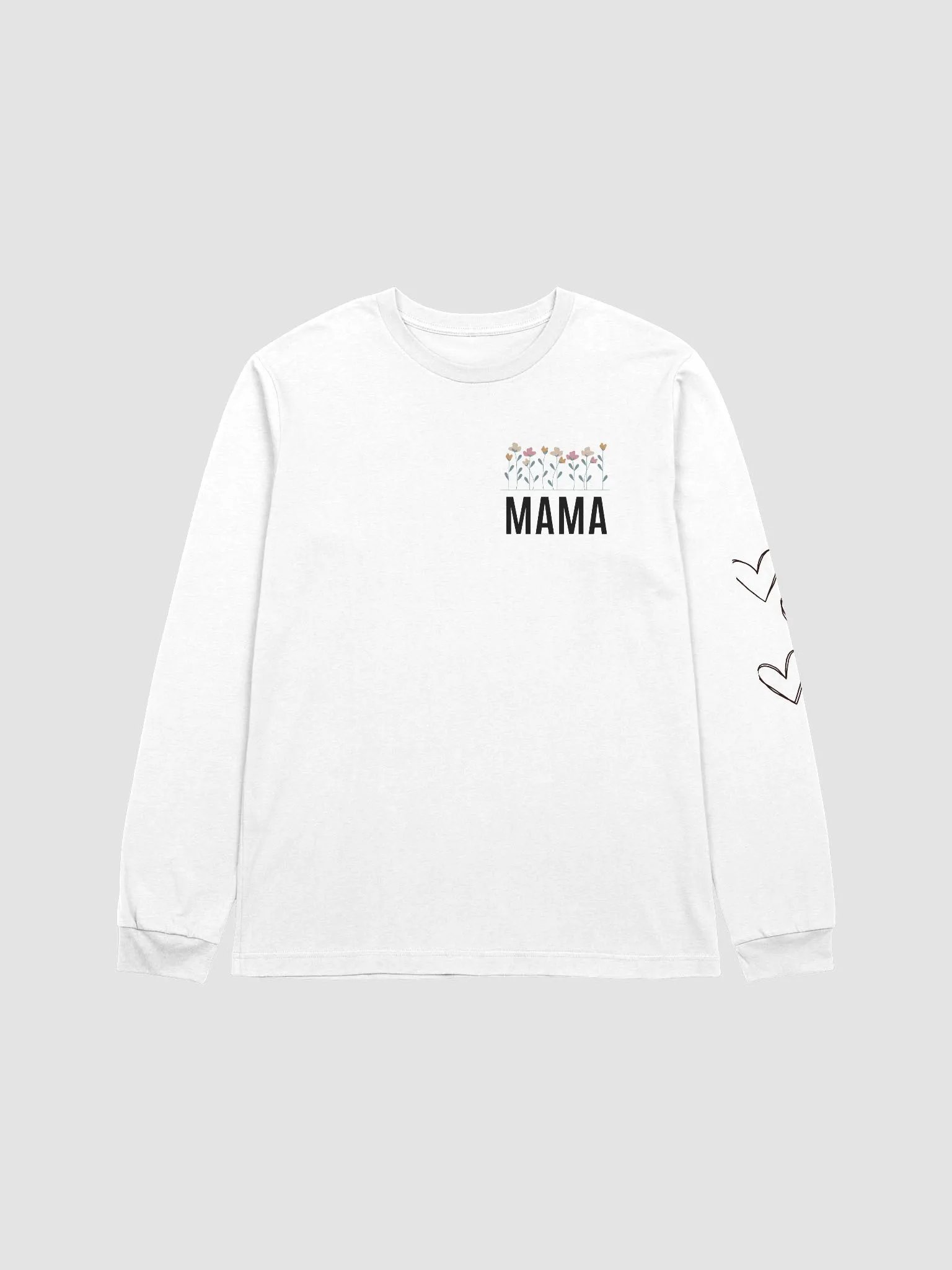 Floral Harmony Long Sleeve Tee (Mama) product image (1)