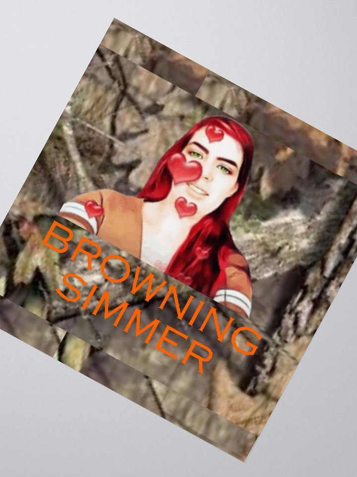 BrowningSimmer Sticker product image (6)