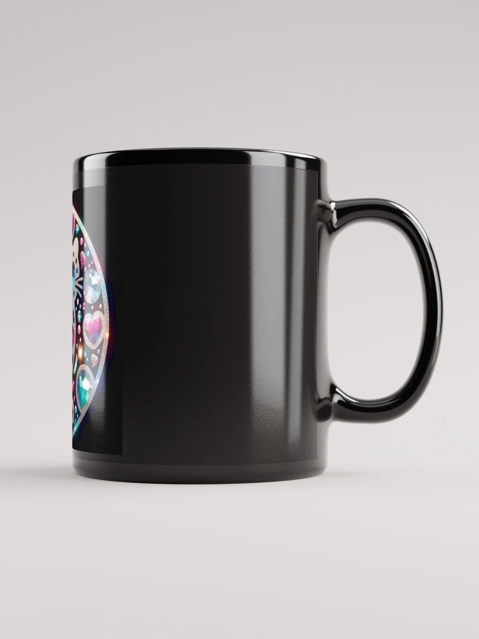 Whimsical Jeweled Cat Mug product image (2)