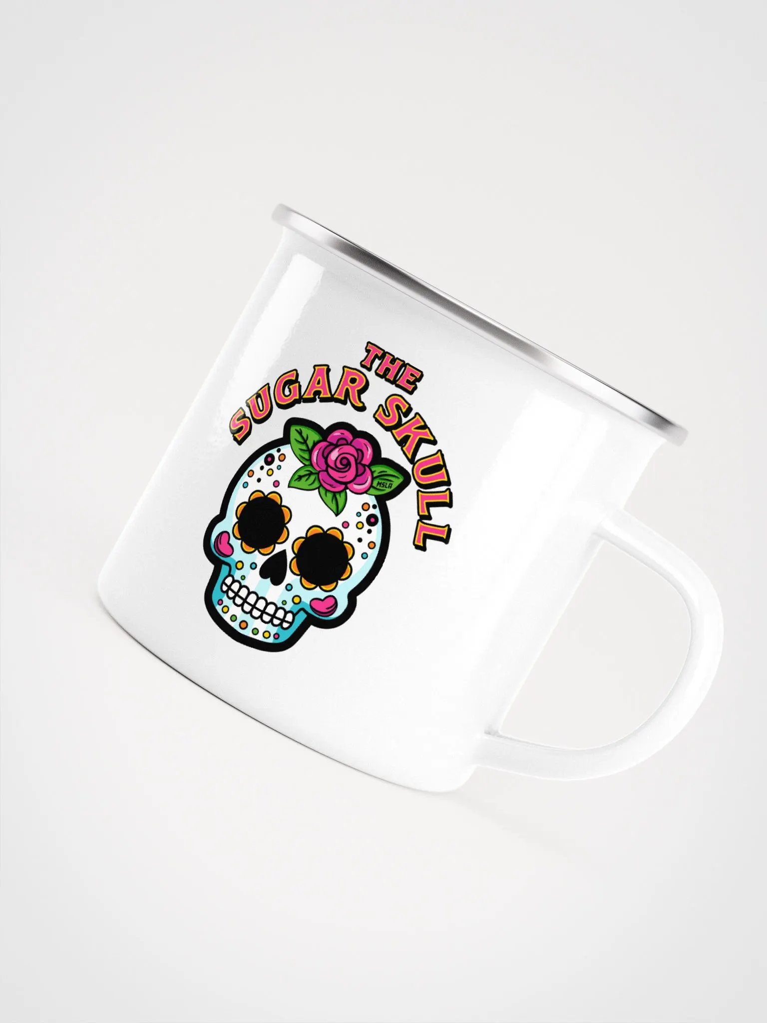 The Sugar Skull - Enamel Mug product image (1)
