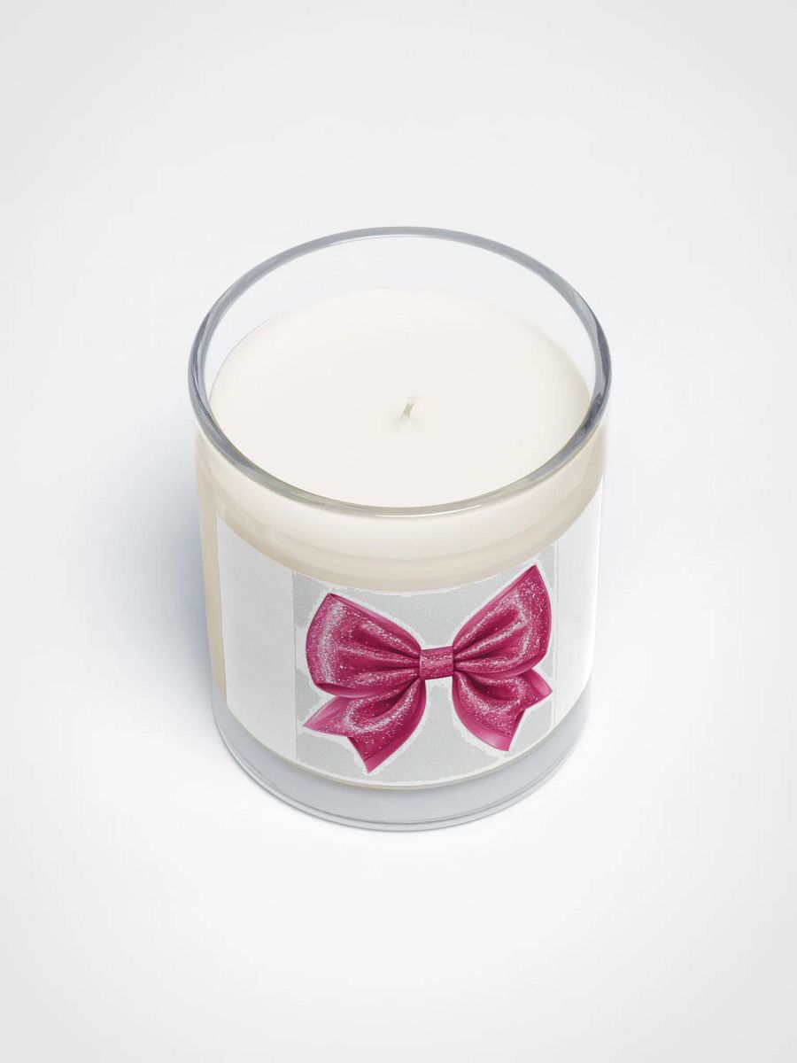 Love Joy Bestseller Coqueta Soy Wax Candle In A Clear Glass Jar product image (3)