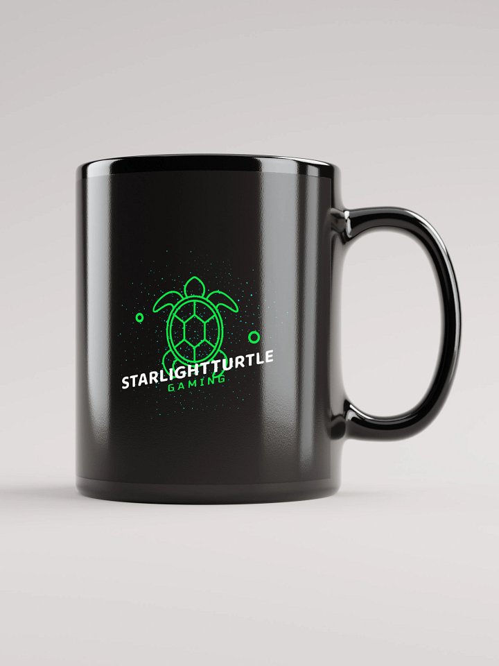 StarlightTurtle Logo Black Mug product image (1)
