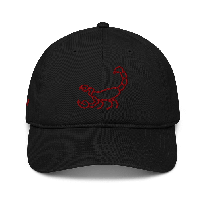 Symmetrical Scorpion Stylized Organic Dad Hat product image (1)