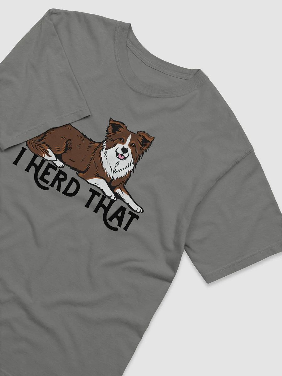 I Herd That Border Collie (Red) | T-Shirt for Border Collie Dog Owners product image (16)
