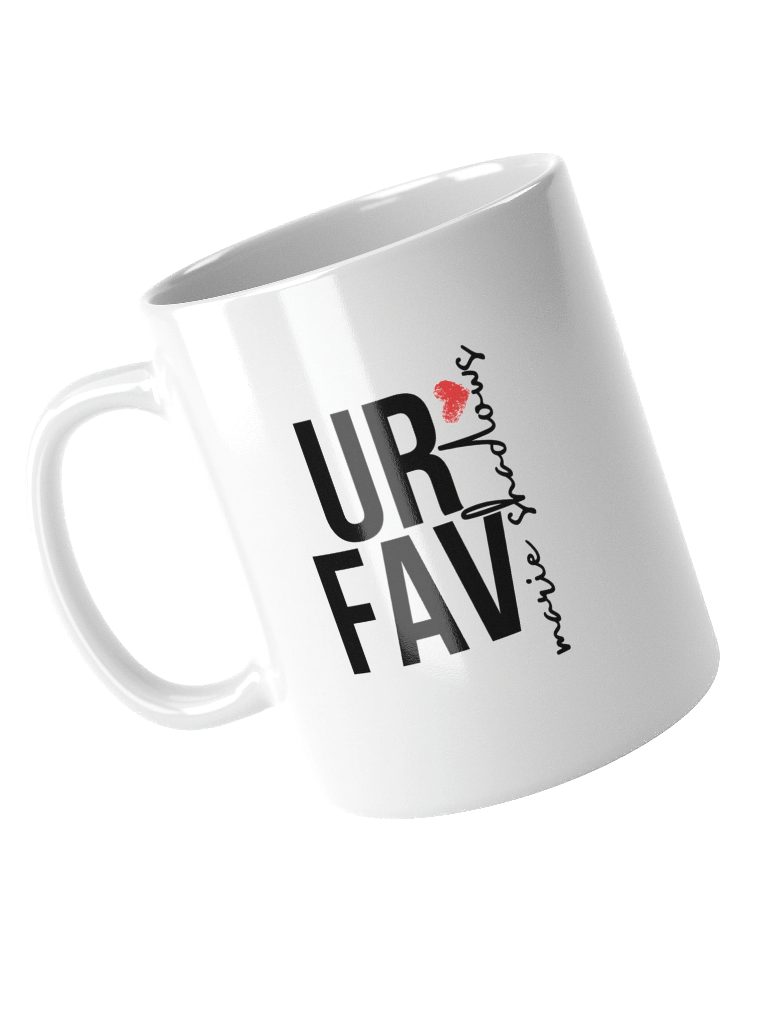 Ur Fav Marie Shadows White Glossy Mug product image (12)