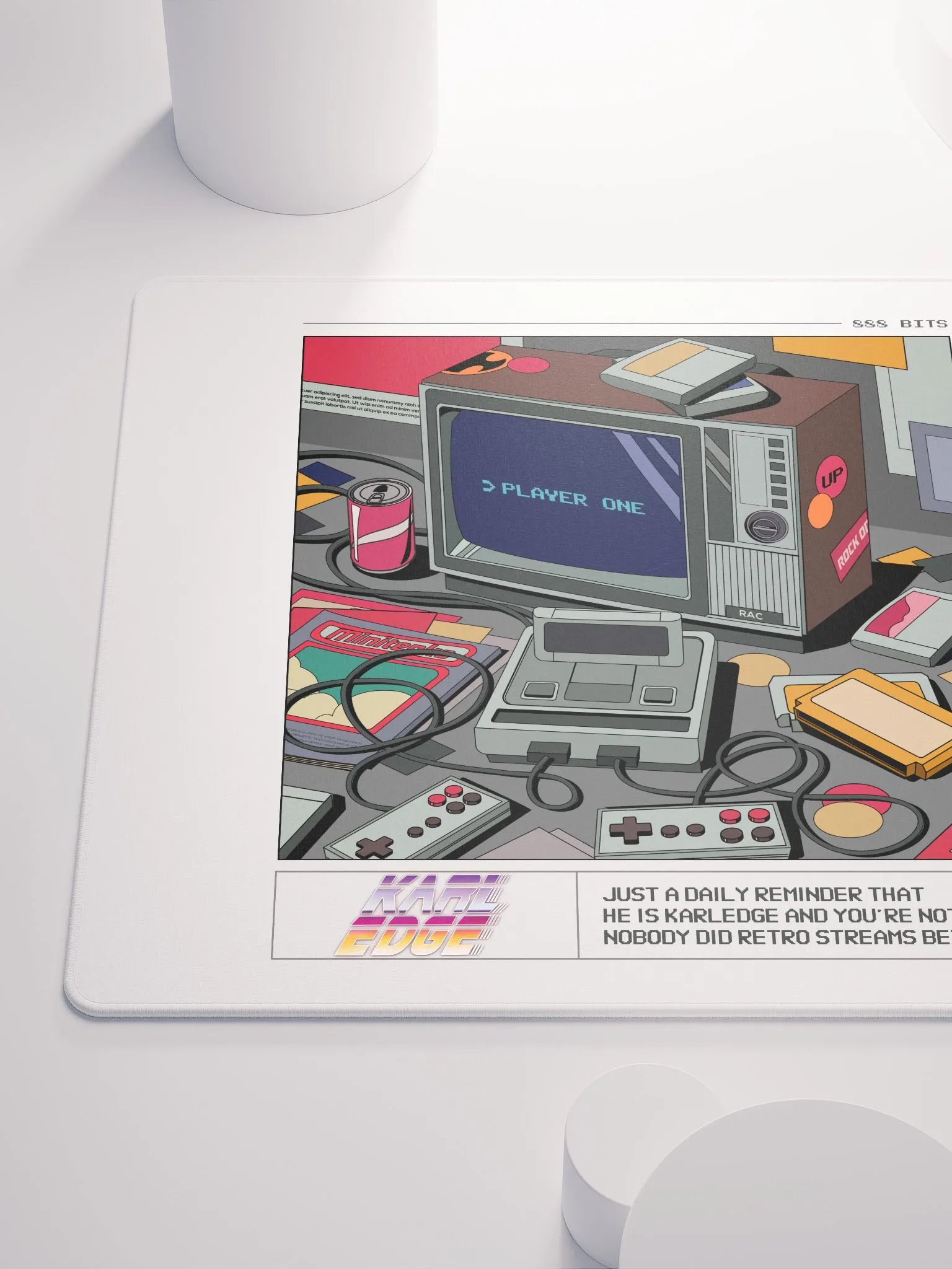 RETRO GAMER MOUSE PAD product image (6)