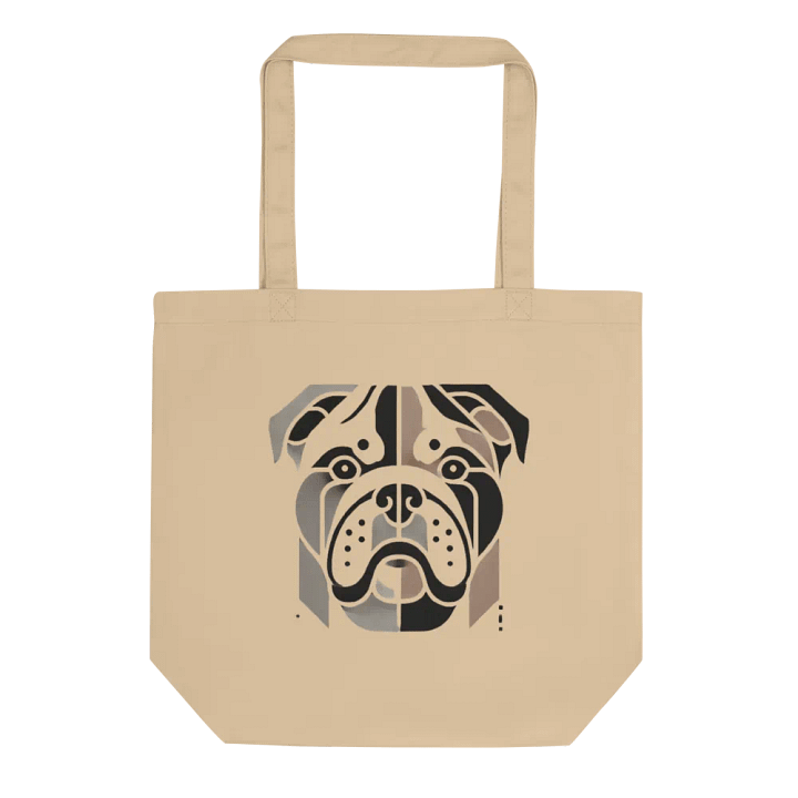 Bulldog Chic Tote Bag product image (1)