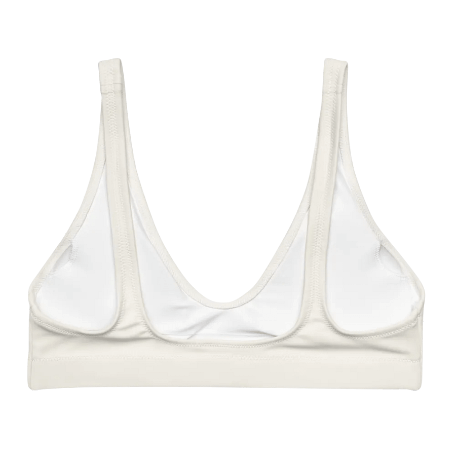 Cream Padded Bikini Top product image (2)