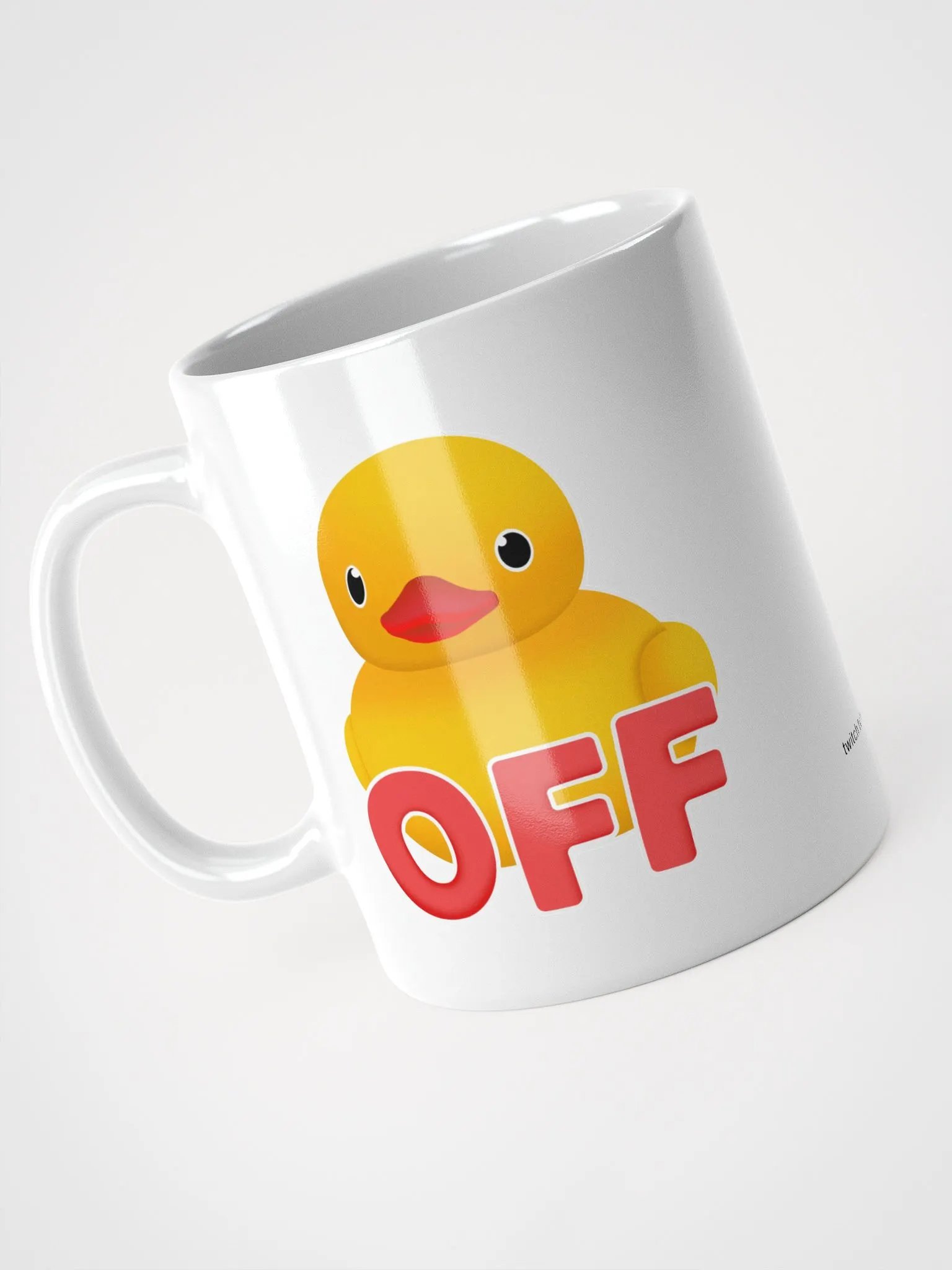 Duck off white mug 11oz product image (9)