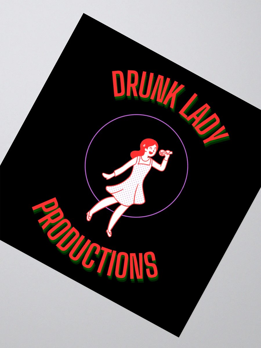 Drunk Lady Sticker product image (5)