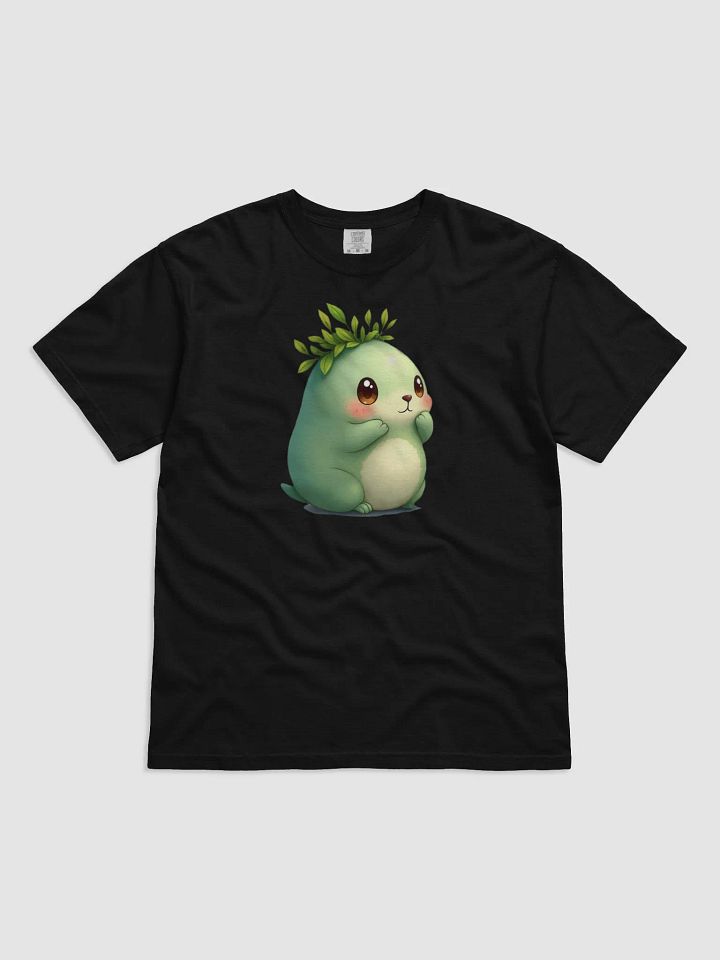 Whimsical Plant Creature Cotton T-Shirt product image (1)