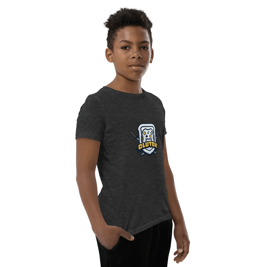 ClutchYT youth shirt product image (9)
