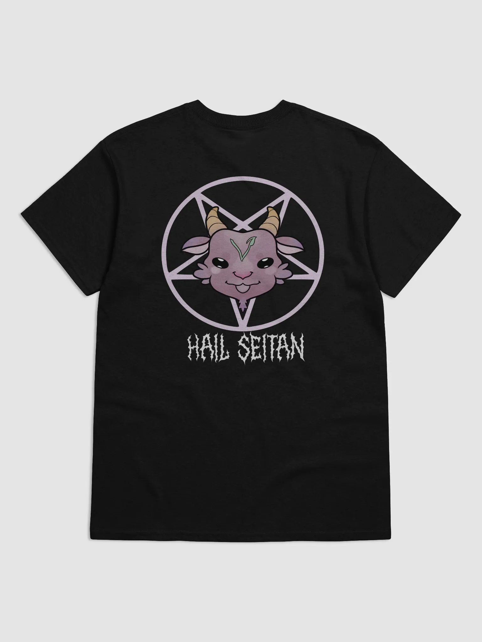 Made Sexy By Plants Hail Seitan Metalcore Black Tee product image (2)