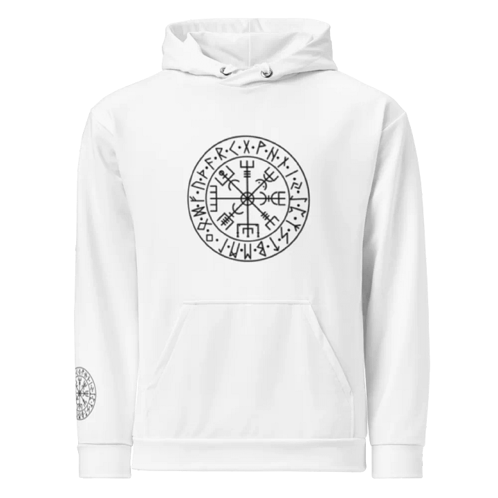 Vegvisir Hoodie (White) product image (1)