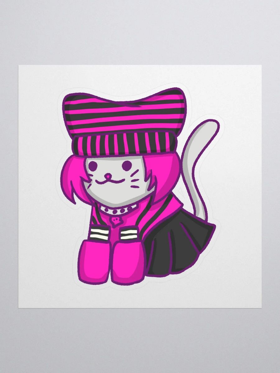 THE EMO LOVE CLUB Kitty Sticker product image (3)