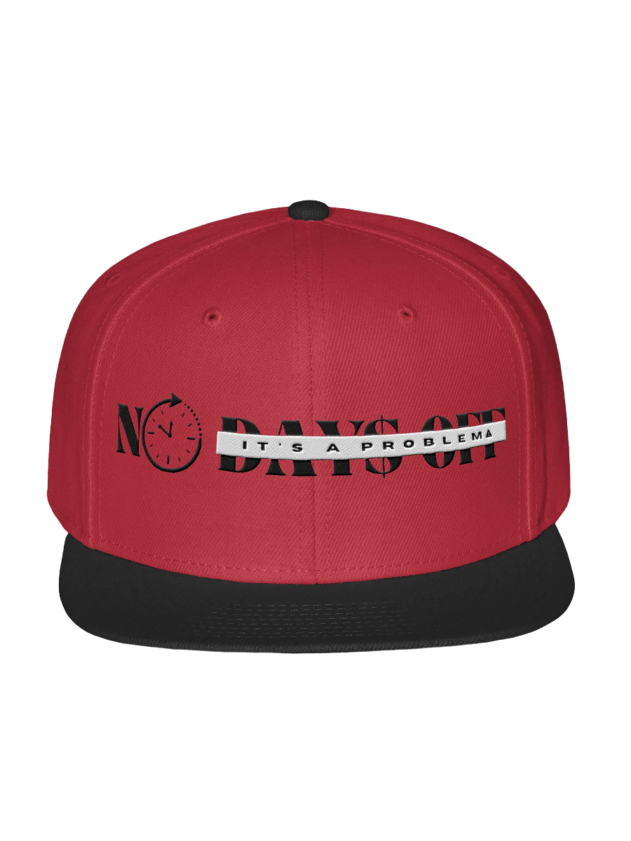 NO DAY$ OFF Otto Wool Blend Snapback Cap product image (4)