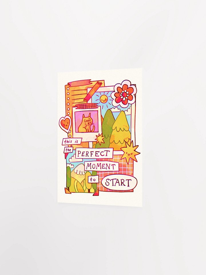 The Perfect Moment to Start Print product image (6)