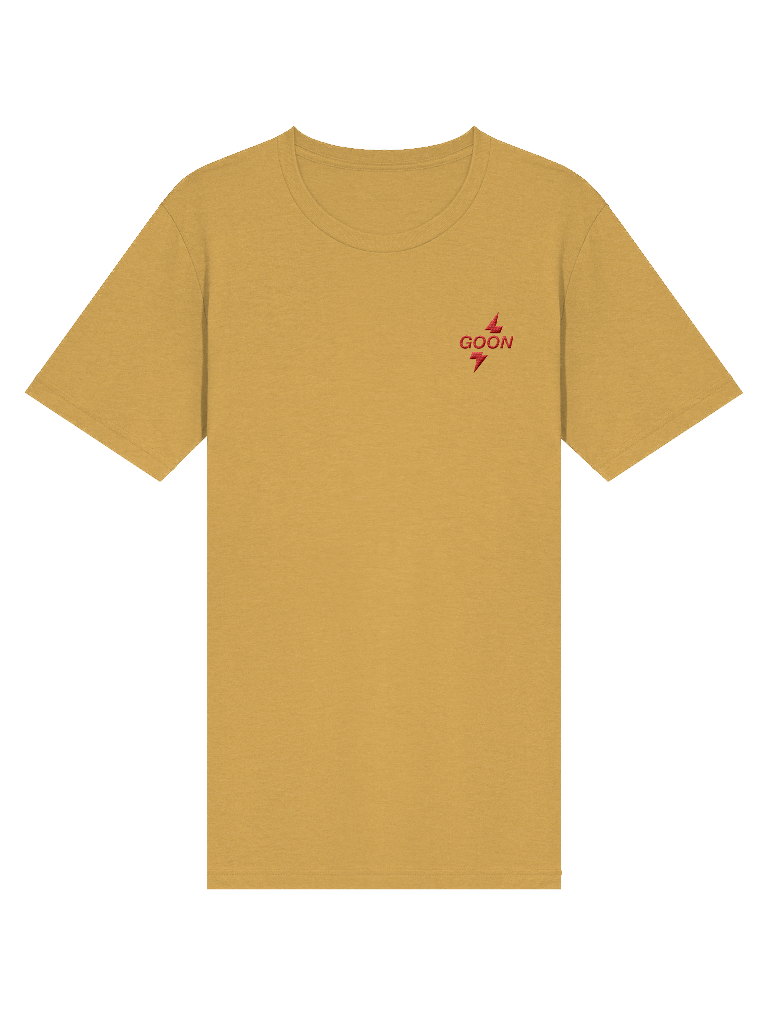 Goon Bolt Short Sleeve T-Shirt Yellow (Small Logo) product image (3)