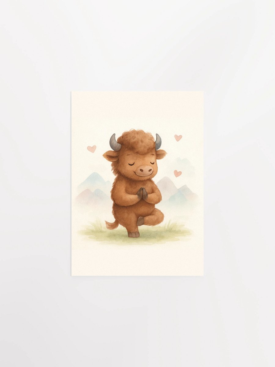Yoga to your soul Ethereal Darkness Matte Poster product image (5)