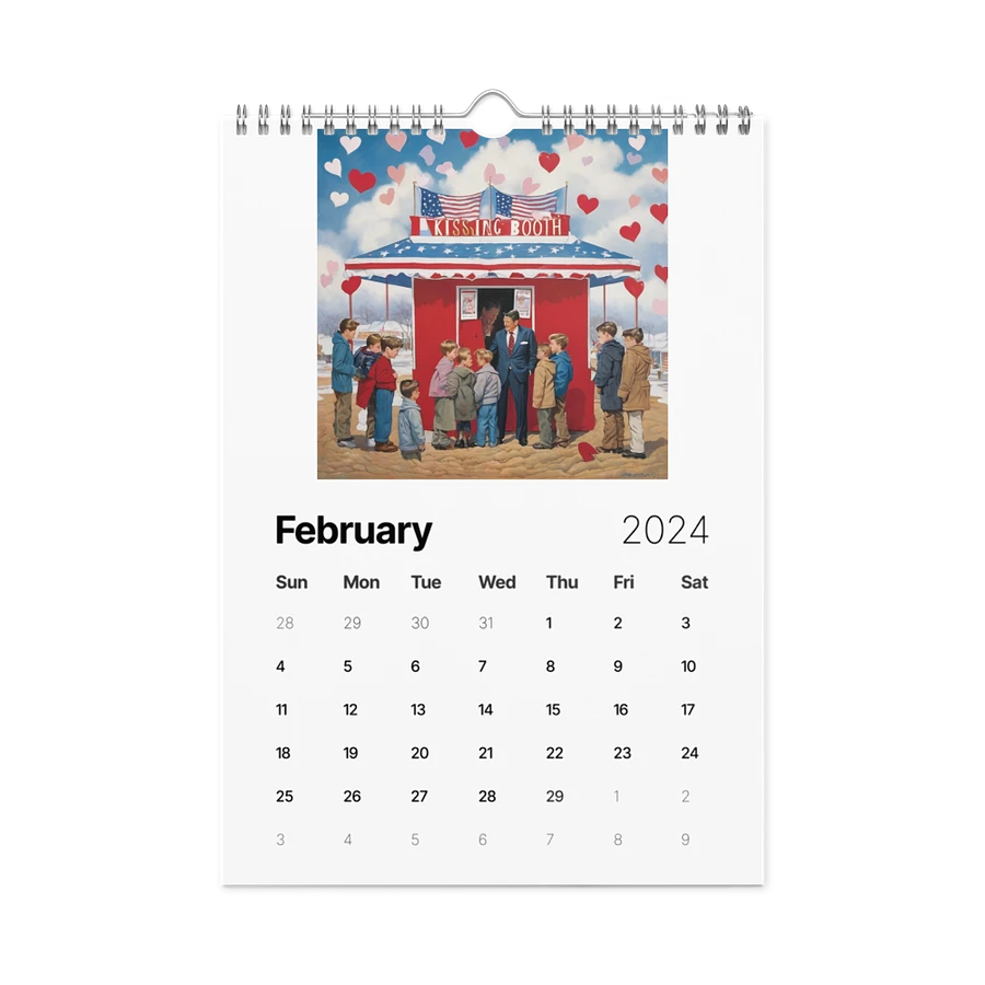12 Great Holidays of America Calendar product image (7)